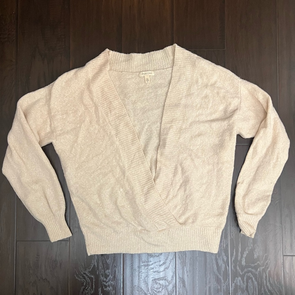 Urban Outfitters Silence & Noise Cream Sweater